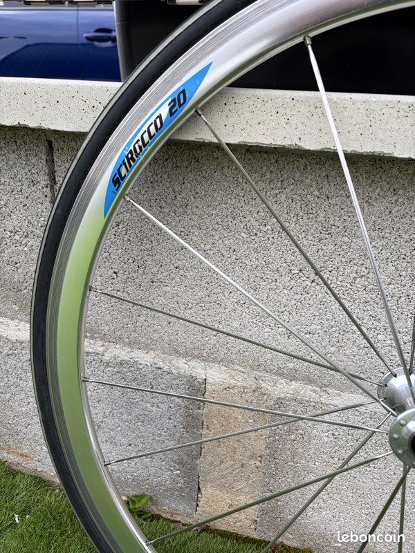 Paire De Roues Campagnolo Scirocco Vintage – 700c, Alu, 20H, 8 Vitesses, NOS