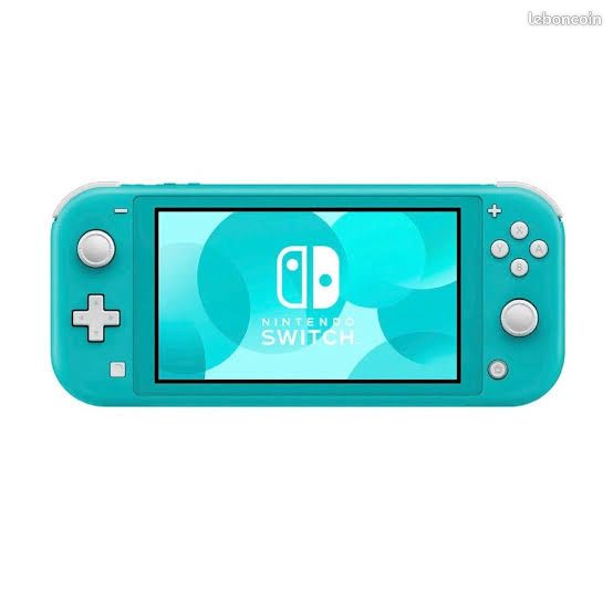 Nitendo switch lite turquoise (image 1)