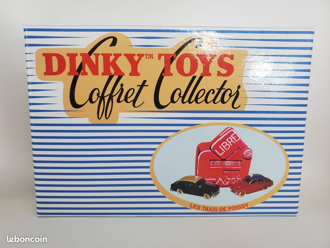 Coffret De Collection LES TAXIS DE POISSY - Simca Aronde + Ford Vedette - Dinky Toys Atlas 1:43 - Neuf