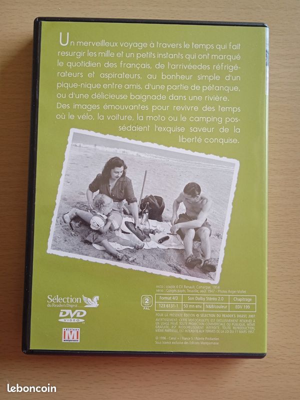 Le temps qui passe DVD en très bon état (image 2)