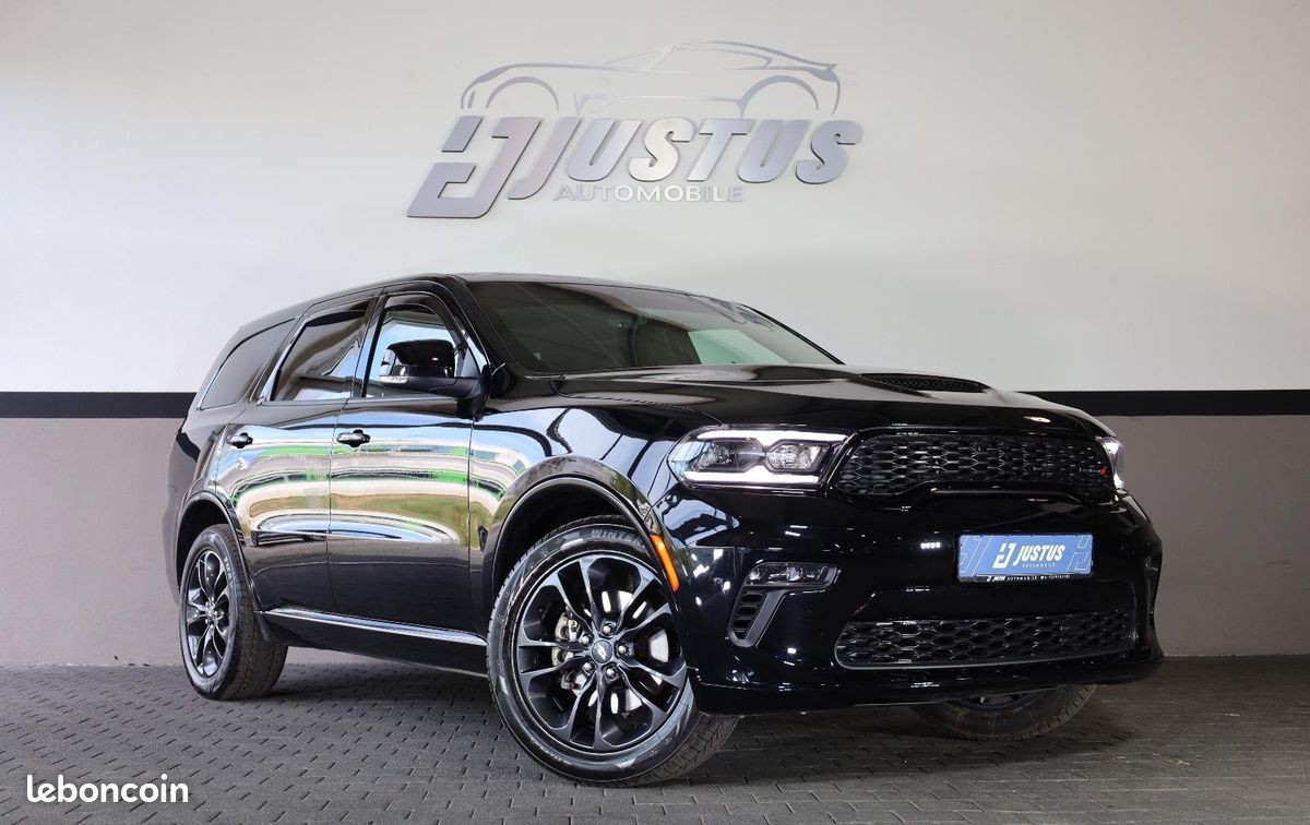 Dodge DURANGO SXT Plus AWD V6 3.6 309 ch – 7 places – Caméra – Attelage – R20 (image 1)