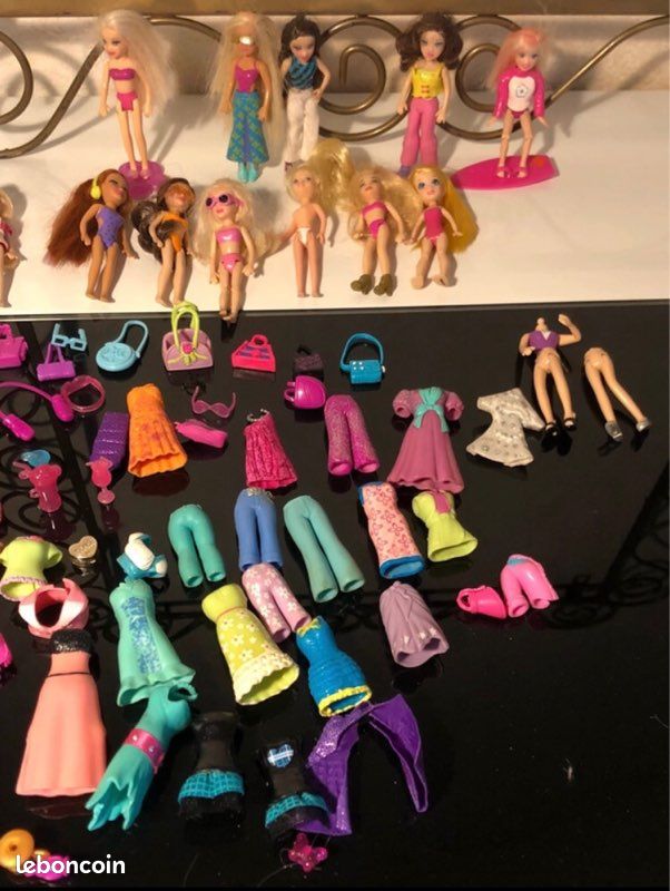 Polly Pocket-Avion Chaton Transformable-Coffret avec 2 mini- figurines HWP19