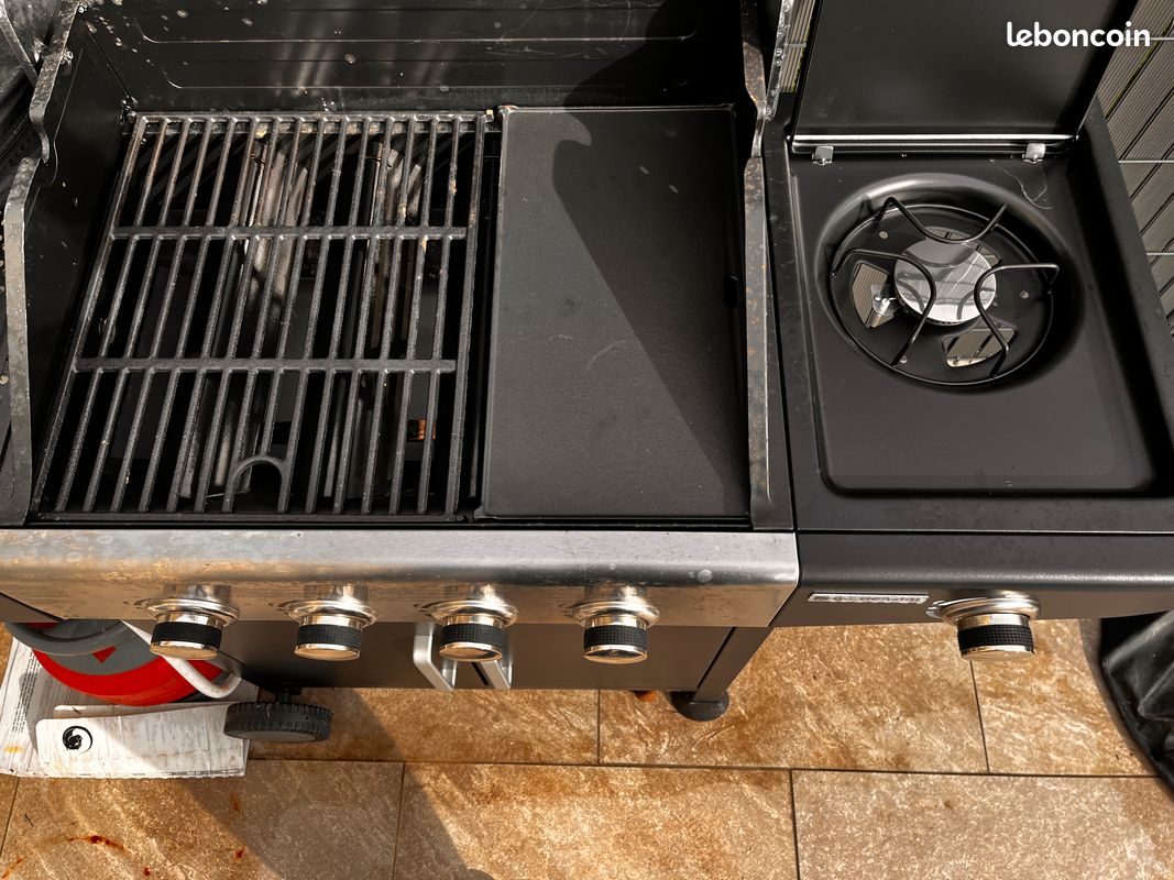 Lot De 4 Boutons De Barbecue à Gaz Galvanisés - Diamètre 58 Mm - Base Incluse - Remplacement Facile