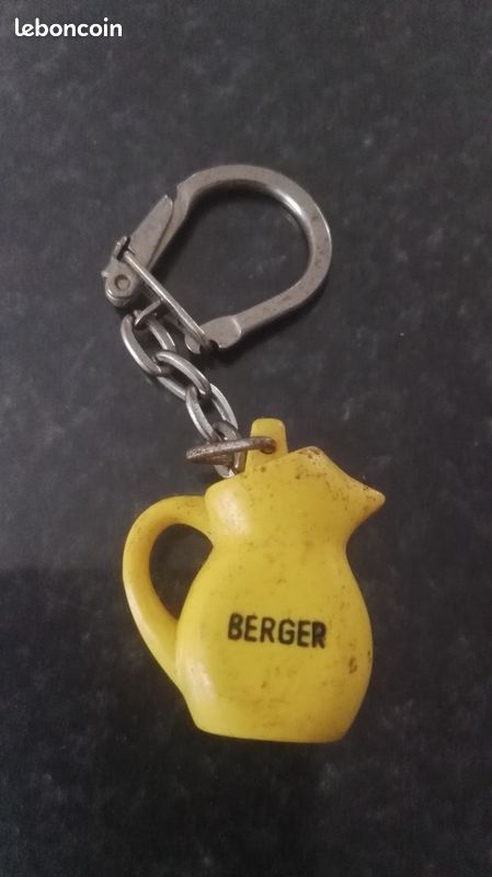 Porte-clefs pichet Berger rouge + jaune (image 3)