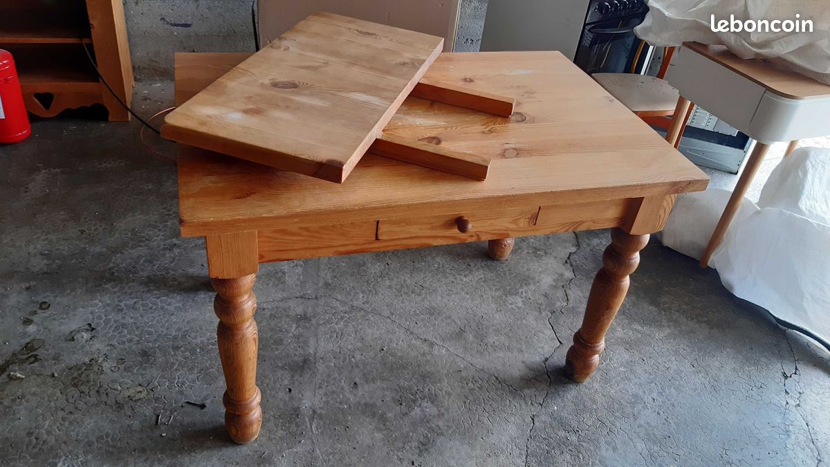 Table de chalet rustique (image 3)
