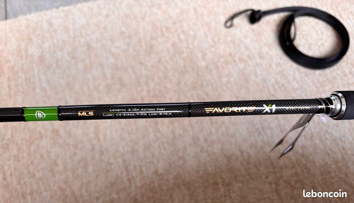 Canne casting monobrin NEUVE Favorite X1 X1C-701M - jamais utilisée (image 4)
