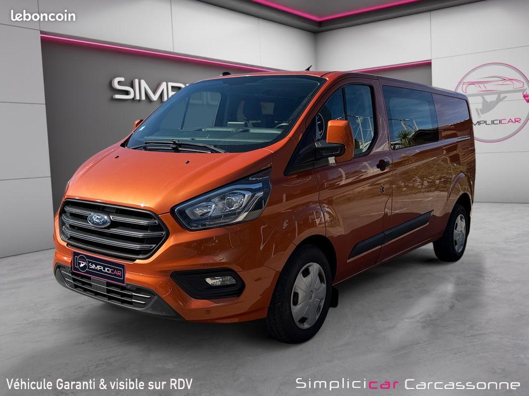Ford transit custom l2h1 2.0 ecoblue 130 limited bva garantie 12 mois (image 4)