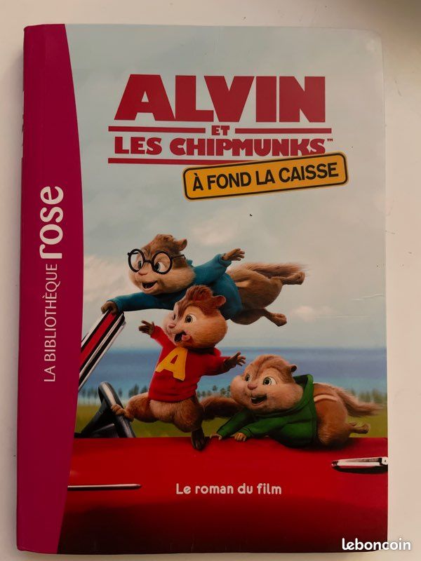 Lot de 4 Livres Alvin , Les MInions , Titeuf et Garfield (image 2)