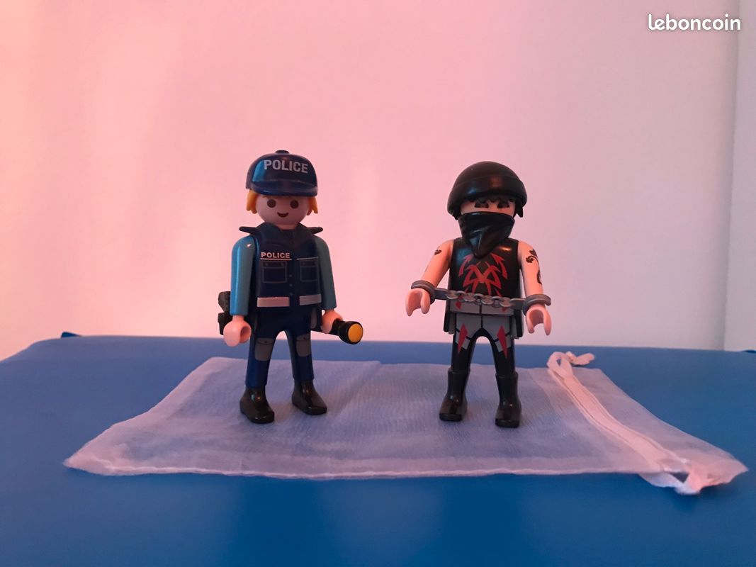 Playmobil - duo Policier et voleur (image 4)