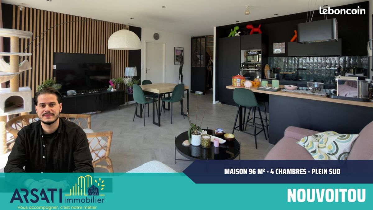 Maison 6 pièces 96 m² · à Nouvoitou · 96 m² · 374 750 €