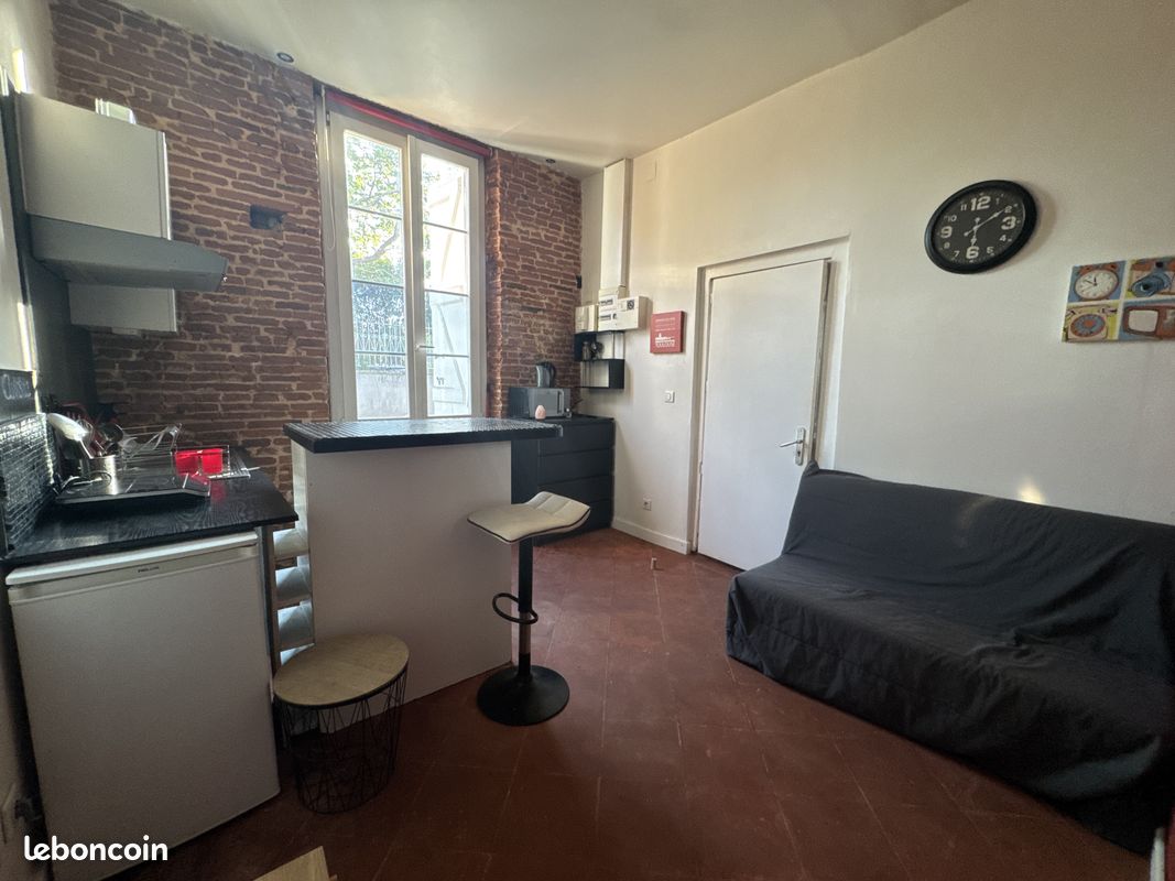 Appartement 1 pièce 18 m² · à Toulouse · 18 m² · 586 €/mois
