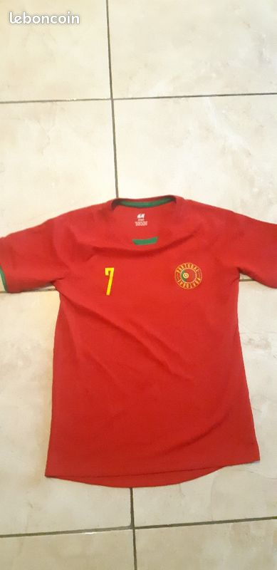 Maillot 7/10 ans FOOT PORTUGAL cristiano Ronaldo (image 2)