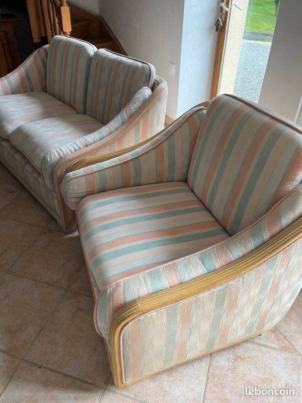Lot de fauteuil et canapé (image 2)