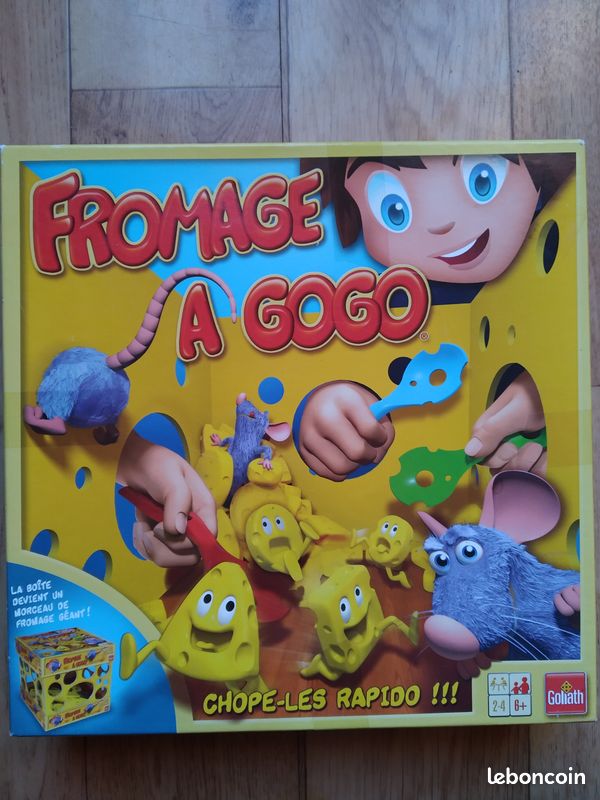 Jeu De Société Fromage à Gogo Goliath - Occasion En Très Bon état Complet