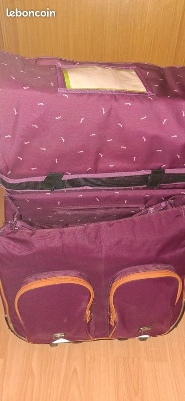 Cartable à roulettes Tann's (image 3)