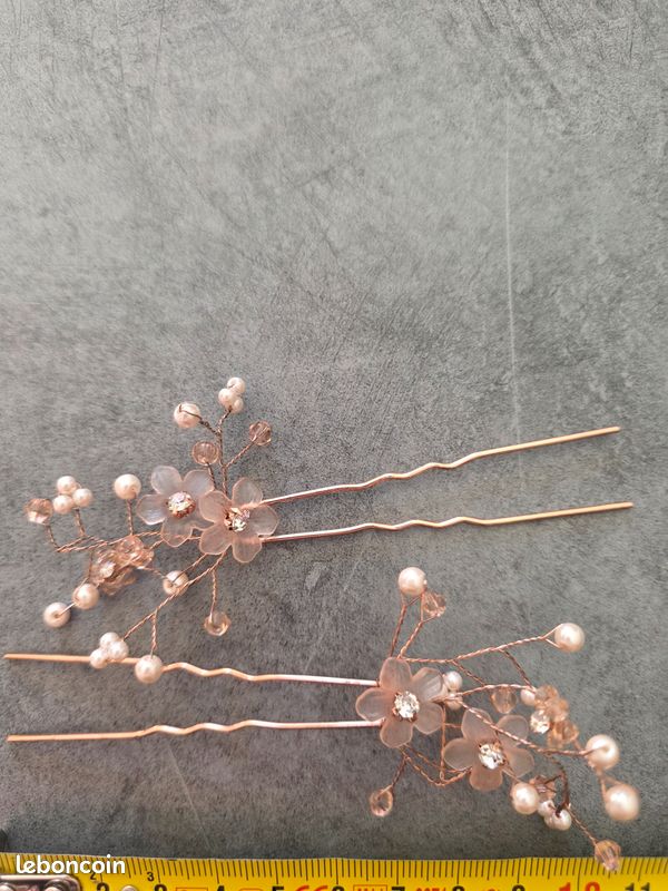 Barrettes cheveux mariage (image 1)