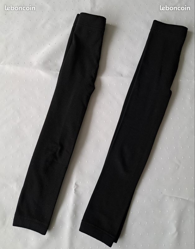 Lot De 2 Leggings Thermiques Pour Enfant – Doublure Polaire, En Coton Mélangé, Tailles 92/98 à 140/146 Cm