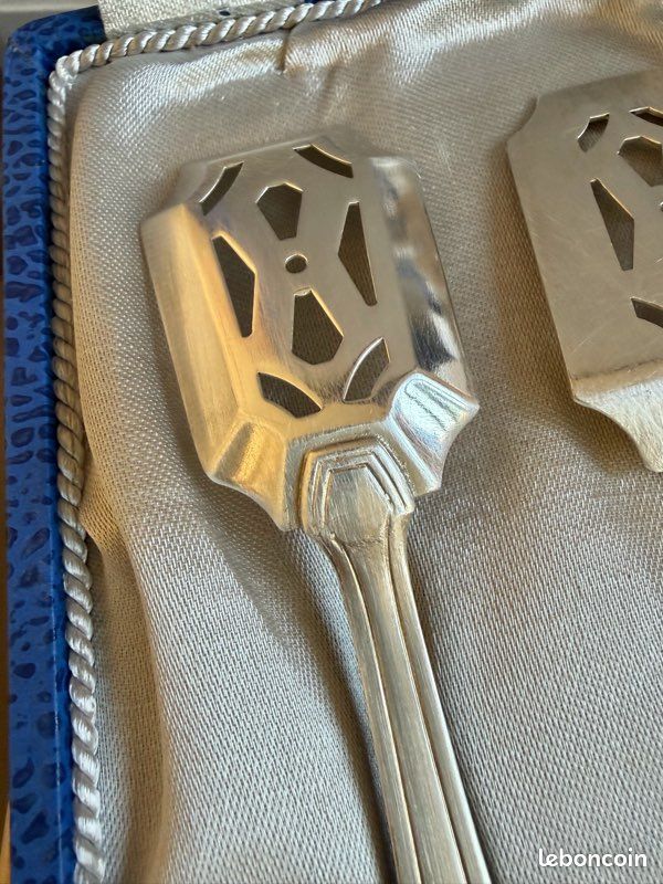 Service à mignardises (3) - Argent, Métal argenté - France