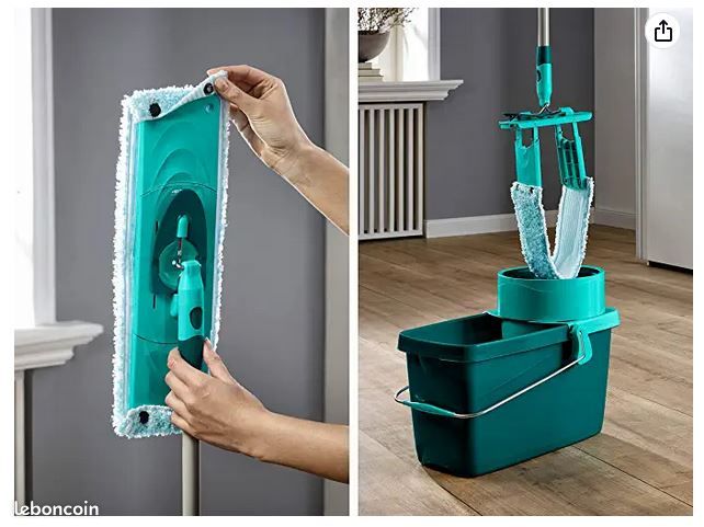 Leifheit 89090 - Plaque De Fond Pour Serpillère Clean Twist - Pièce D'Origine - Compatible Système Clean Twist