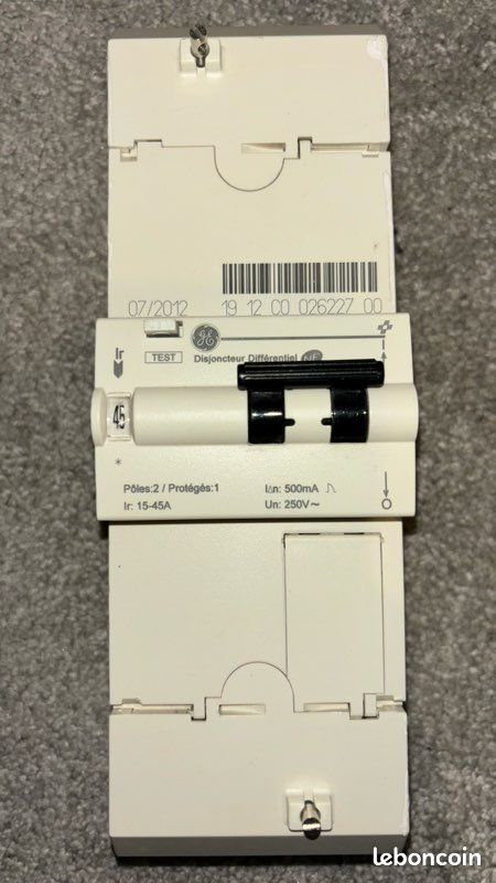 Disjoncteur différentiel 15-45A (image 2)