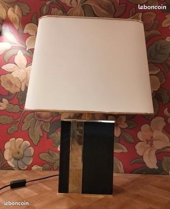 Vintage - Lampe à poser Deschuytener – Hollywood Regency (image 10)