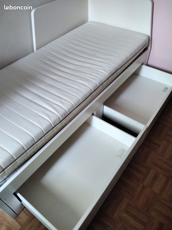 Lit Ikea FLEKKE (image 2)