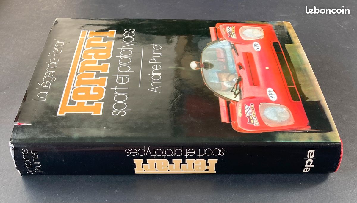 Livre "La légende Ferrari : Ferrari sport et prototypes" Edition de 1978 (image 2)