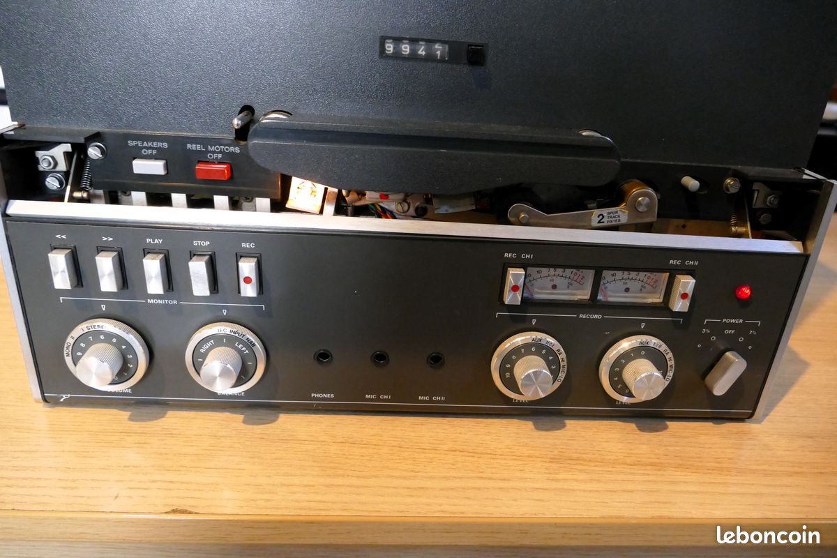 Magnétophone à Bande REVOX B77 MK1 - 4 Pistes - 9,5/19 Cm/s - Révisé, Garantie 1 An