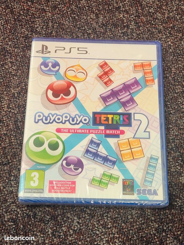 Puyo Puyo Tetris 2 Sur PS5 - Neuf Sous Blister - Jeu PlayStation 5