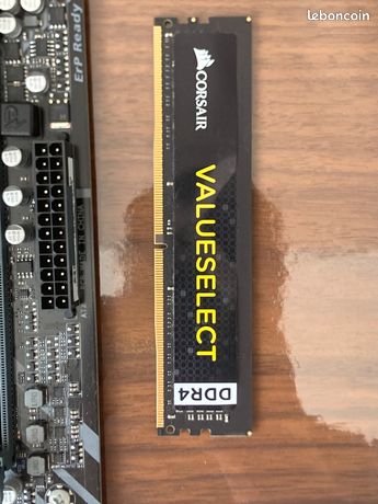 KIT plateforme AM4 – Ryzen 3 2200G + B450 + 8 Go DDR4 4
