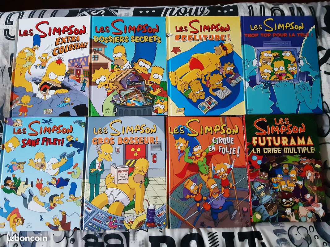 Lot De BD SIMPSON Très Bonne État (image 1)