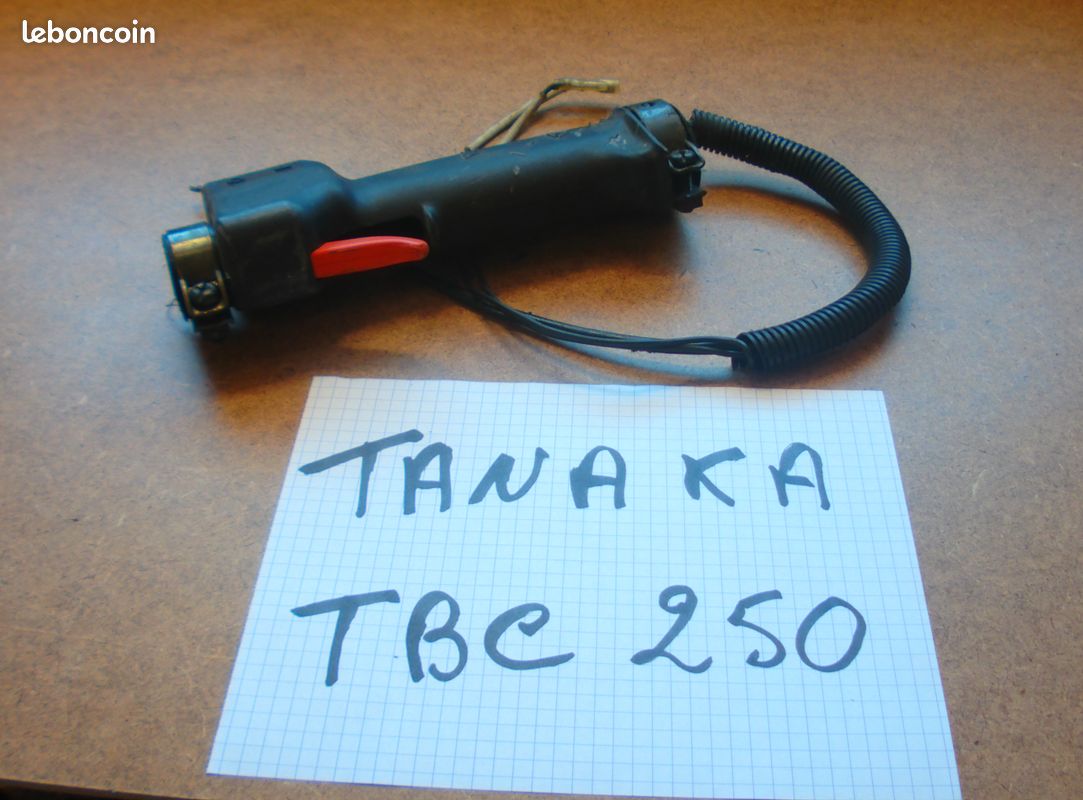 Poignee accelerateur debroussailleuse tanaka tbc 250 (image 1)