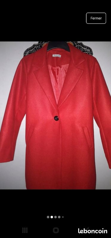 Manteau rouge neuf (image 2)