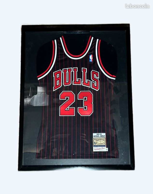 Maillot NBA Chicago Bulls Noir 1995 – Michael Jordan #23