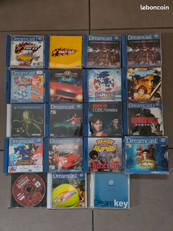 BROCANTE] Un superbe Lot Dreamcast... et du Sega Mark 3