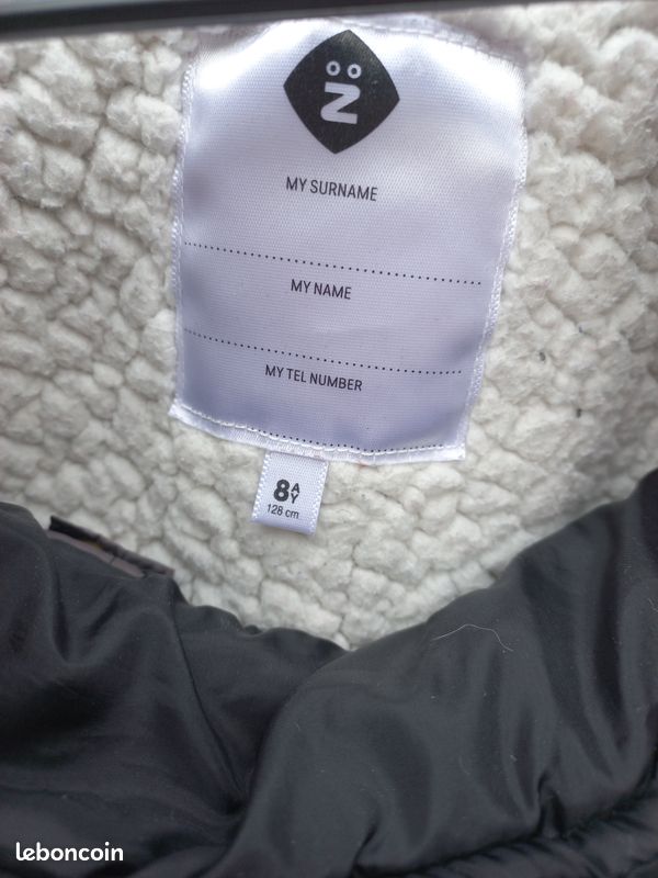 Parka enfant style militaire (image 3)