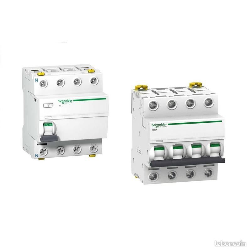 Disjoncteurs et protections électriques Schneider pour borne de recharge Wallbox (image 2)