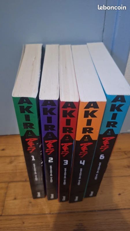 Akira tome 1 à 6 (sauf 5) édition 1999 (image 3)