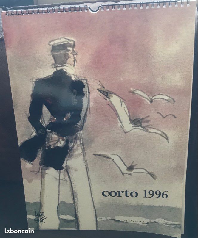 BD - Calendrier Corto Maltese 1996 - Hugo Pratt - Story Board Inédit - TBE (image 1)