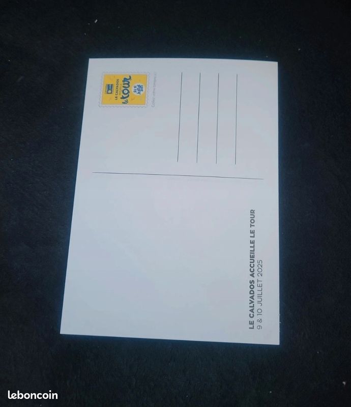 Image Panini Autocollants Tour De France 2025 Calvados - Lot De 2, Officiels Catalogue Velo