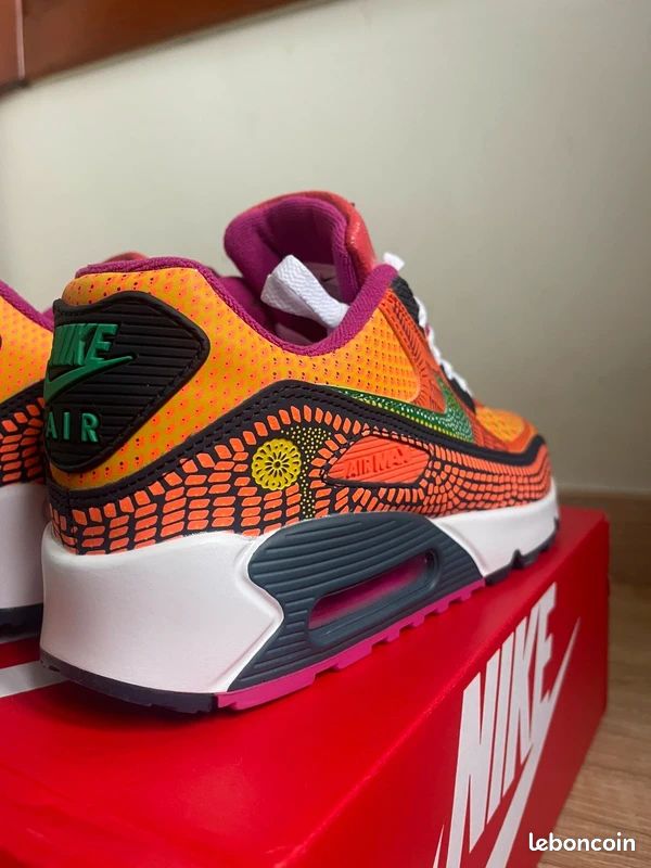 Nike Air Max 90 Jour des mortss rouge Chaussure (image 4)