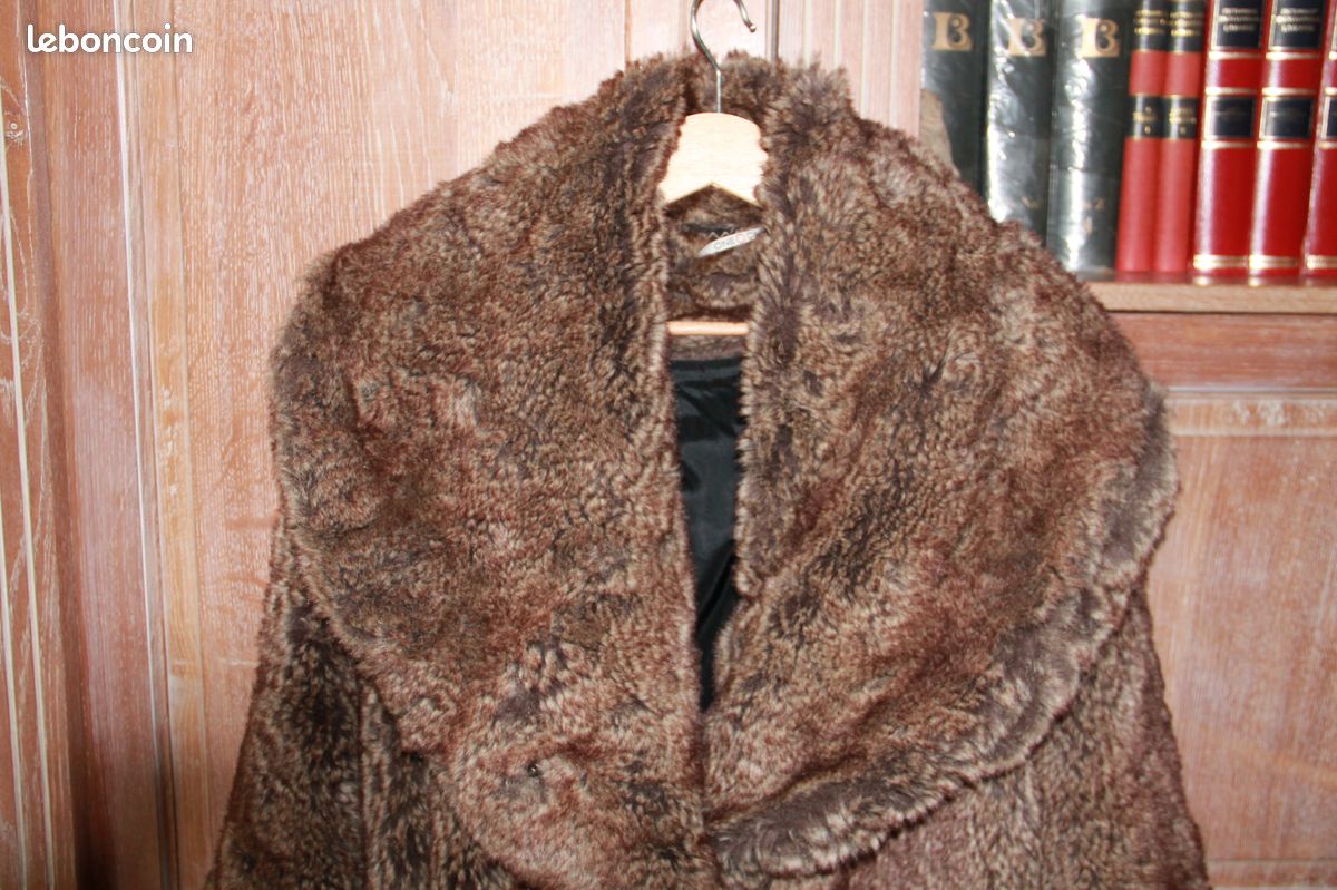 Veste 3/4 en fourrure (image 3)