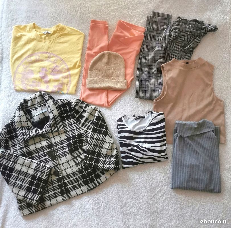 Lot De Vêtements Femme Taille S - Occasion Très Bon état - Multi-marques Et Couleurs