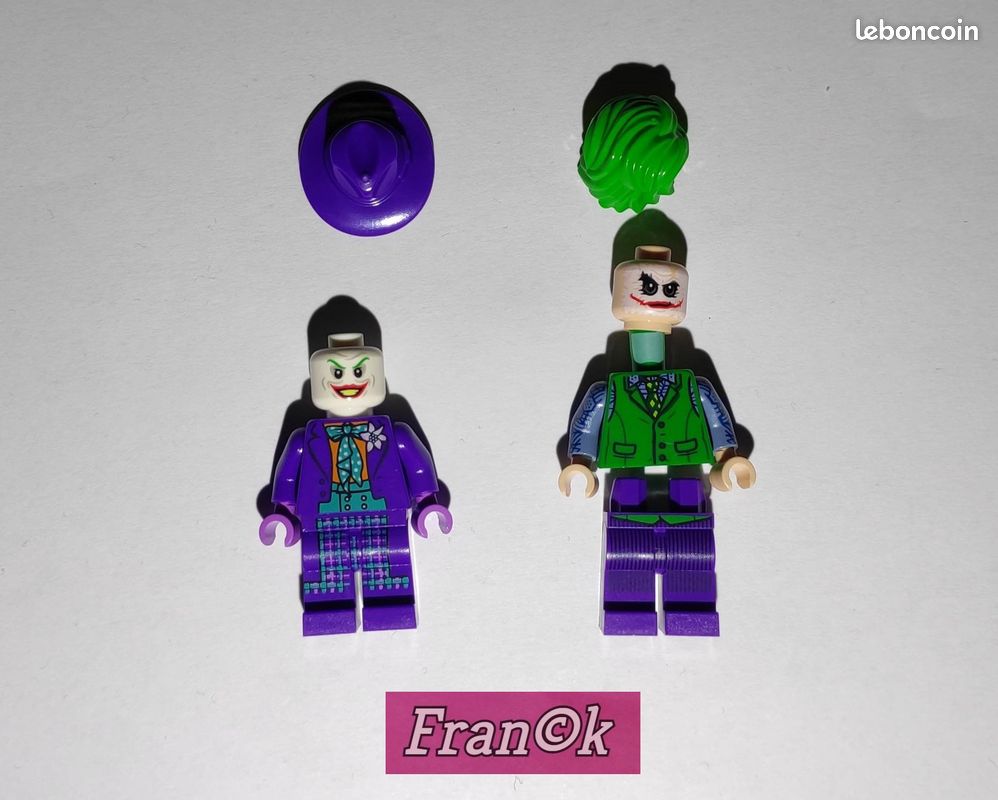 Lego Super Heroes Figurines The Joker SH608 et SH792 Collection