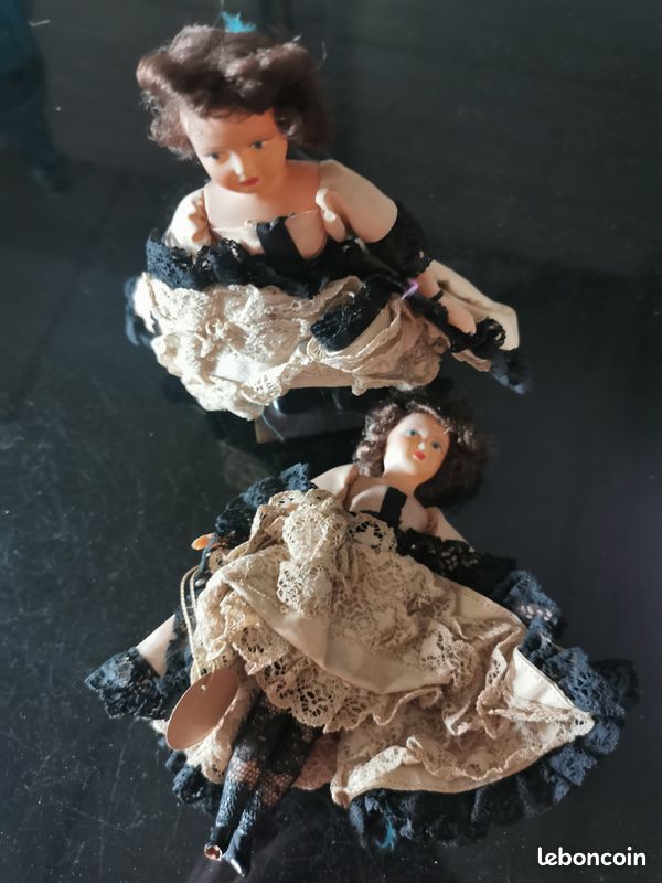 2 poupées anciennes 16cm (image 1)
