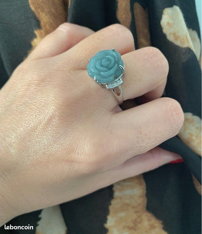 Bague en Jade de Chine de la collection Trendy à prix de gros