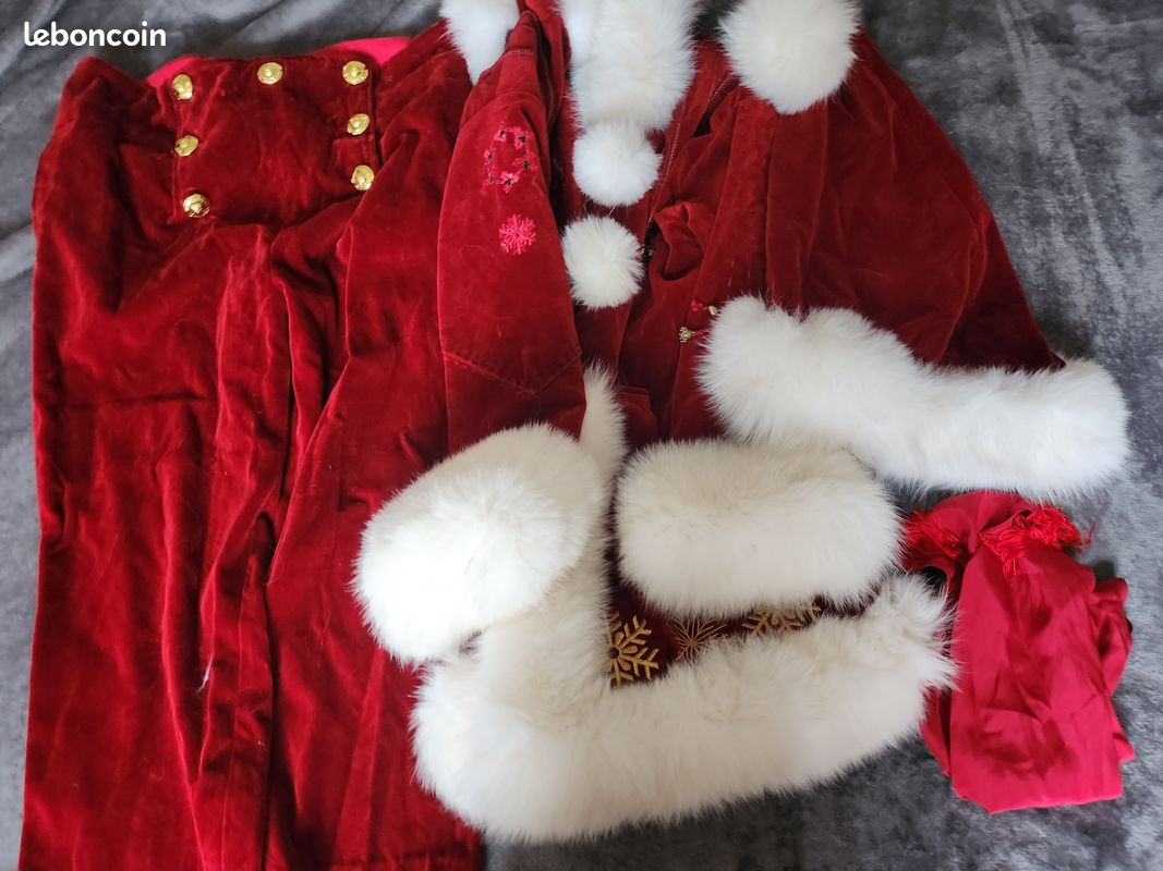 Costume professionnel de Père Noël complet (image 3)