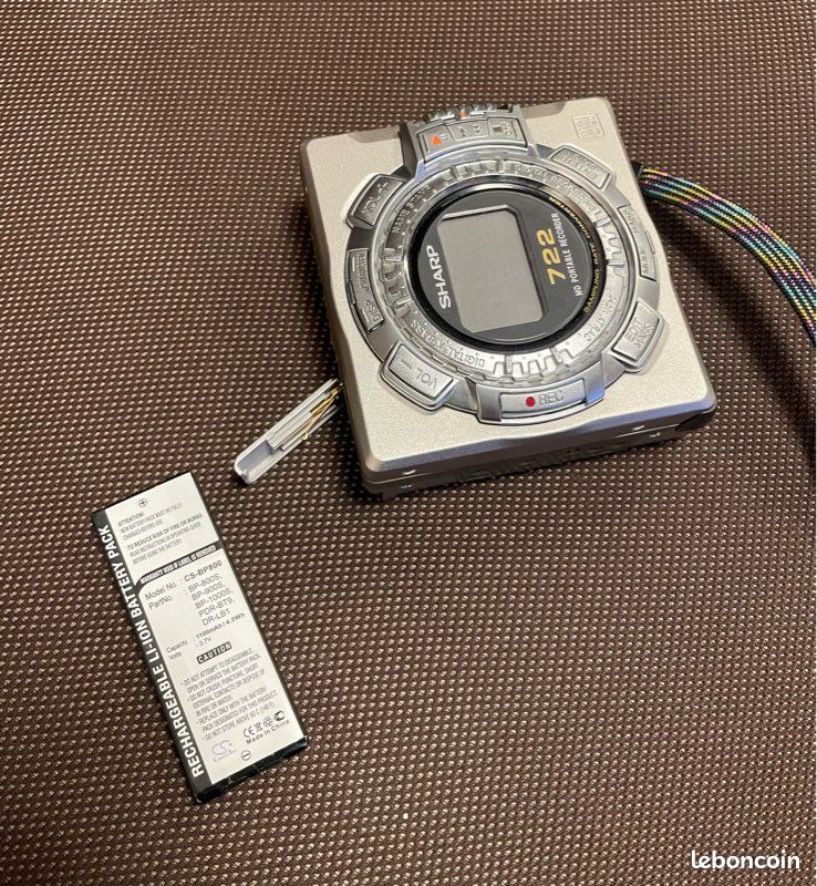 Lecteur MiniDisc Sharp MD SR50 - Photo, audio & vidéo