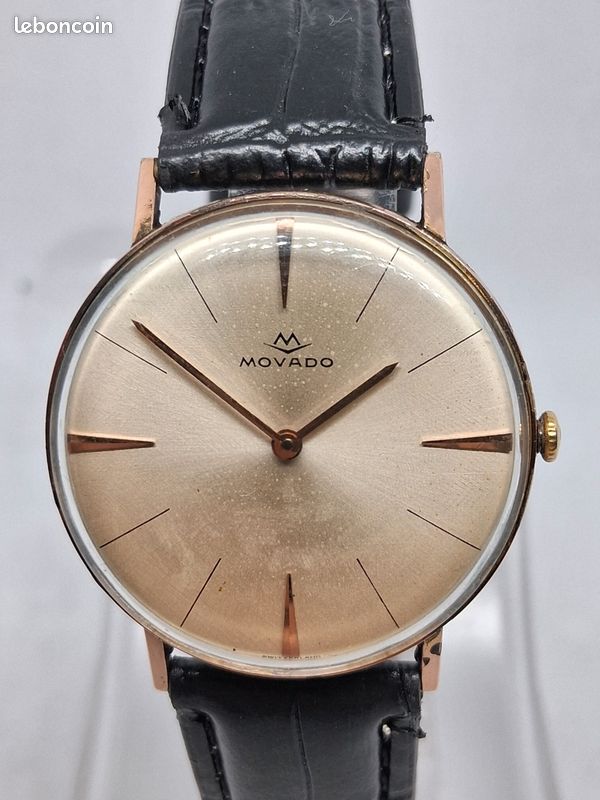 Mouvement Mécanique De Montre Vintage Movado – Pour Pièces Ou Réparation – Balancier Fonctionnel