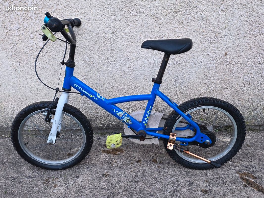 VTT btwin 16 pouces bleu (image 4)